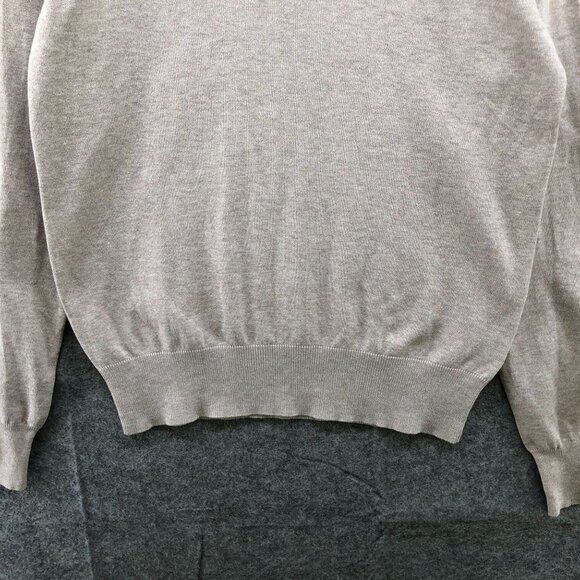 NWT H&M Turtleneck Sweater Womens S Beige Tight Knit Viscose Relaxed Viscose - Picture 4 of 12